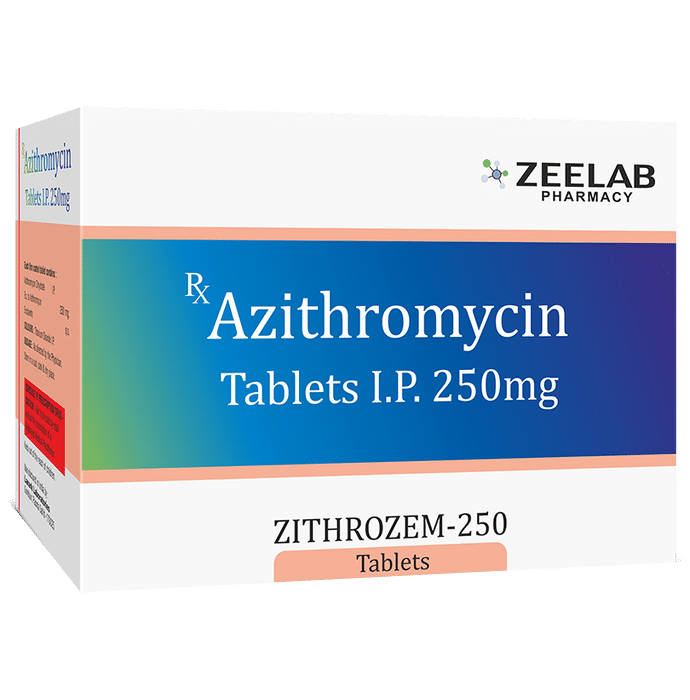 Zithrozem 250 Tablet
