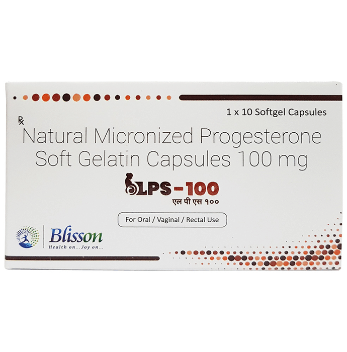 LPS 100 Soft Gelatin Capsule