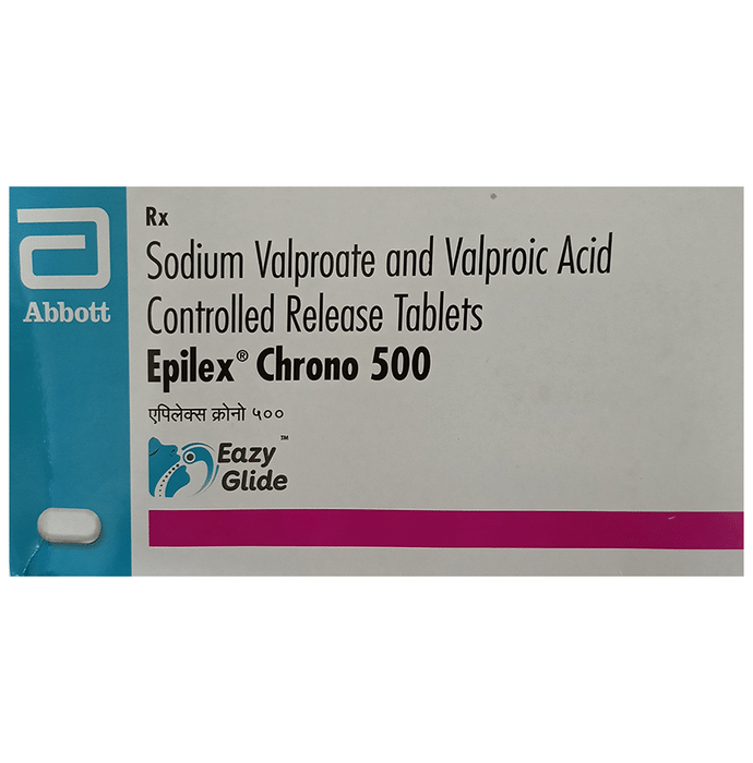 Epilex Chrono 500 Eazy Glide Tablet CR