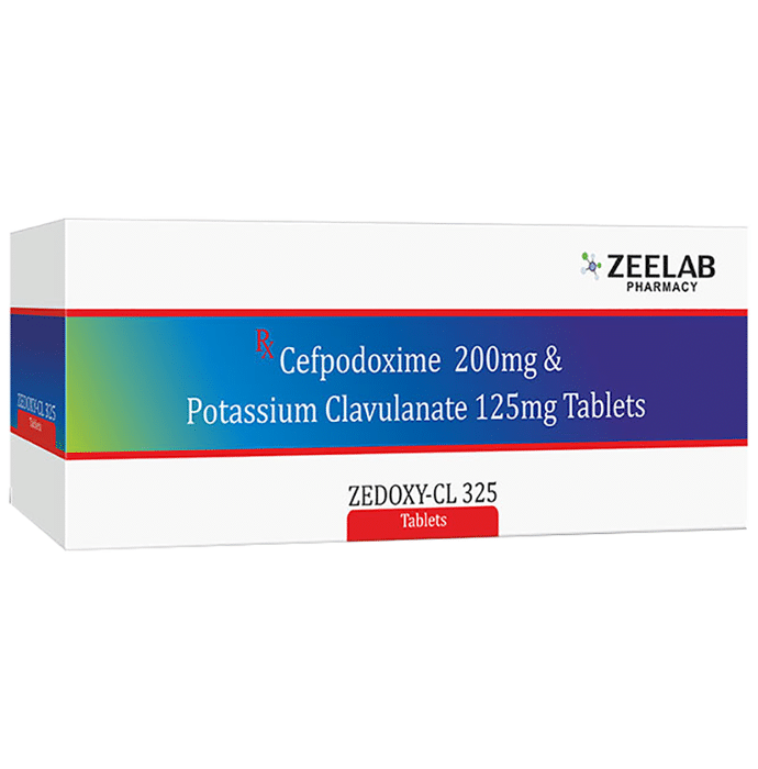 Zedoxy-CL 325 Tablet