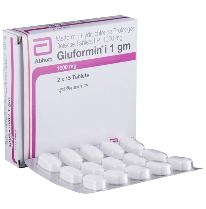 Gluformin I 1gm Tablet PR