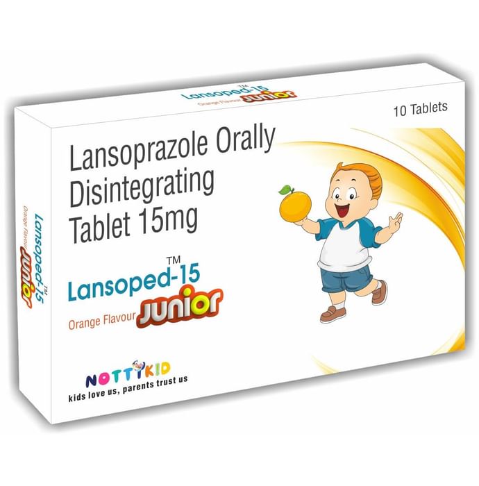Lansoped Junior 15 Tablet DT Orange
