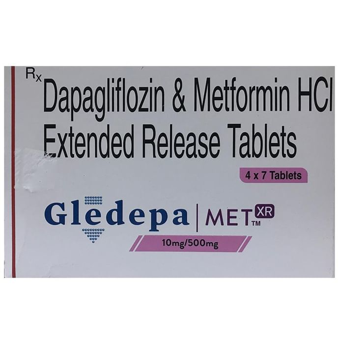 Gledepa Met XR 10mg/500mg Tablet