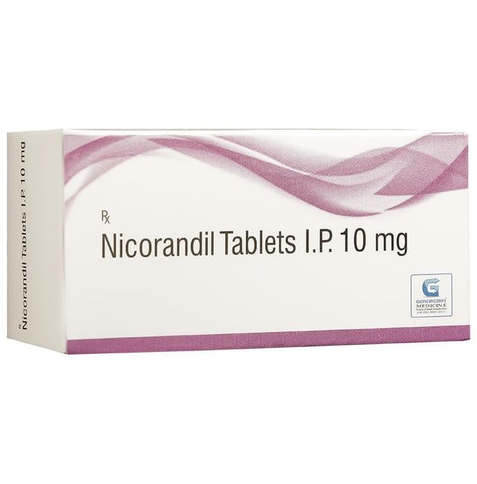 Genericart Nicorandil 10mg Tablet