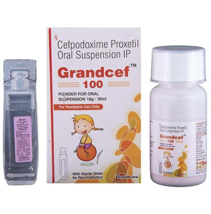 Grandcef 100 Oral Suspension