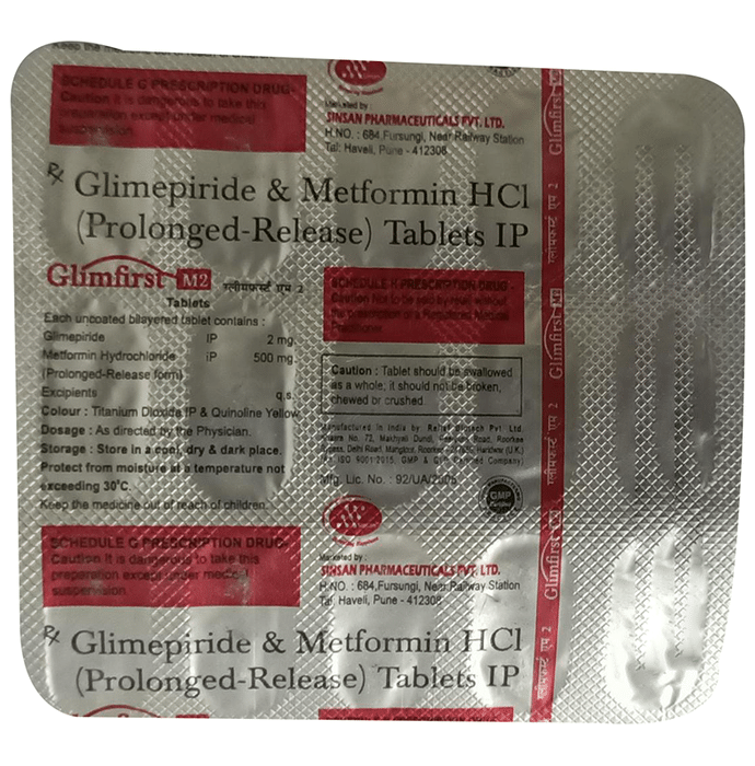 Glimfirst-M 2 Tablet PR