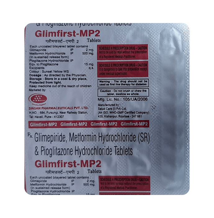 Glimfirst-MP 2 Tablet SR