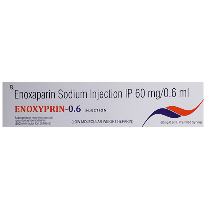 Enoxyprin 0.6 Injection