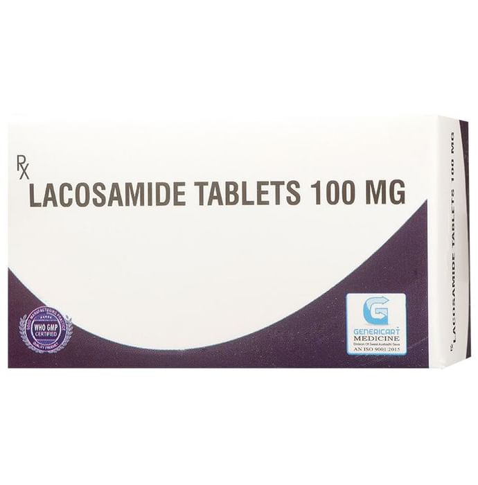 Genericart Lacosamide 100mg Tablet