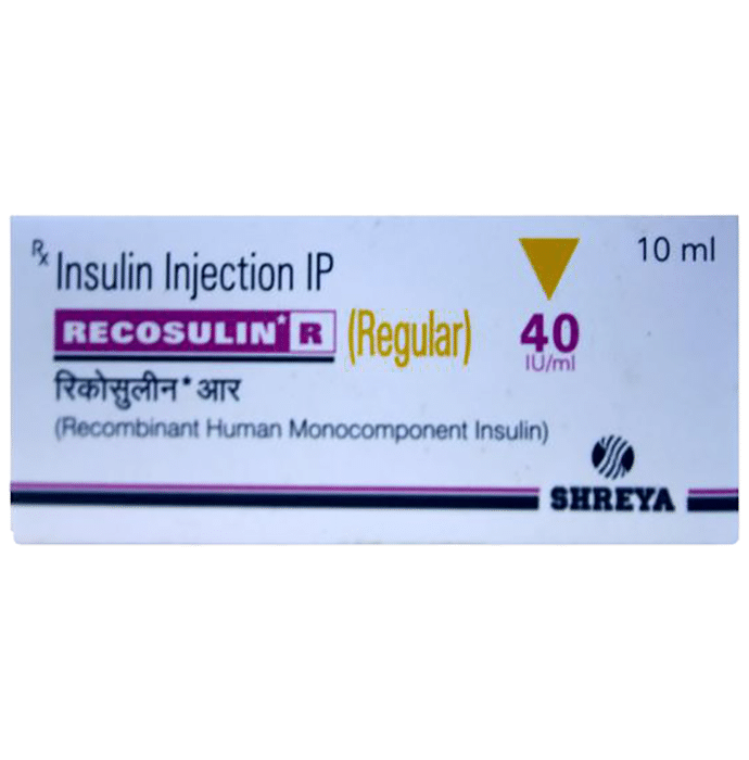 Recosulin R 40IU/ml Injection