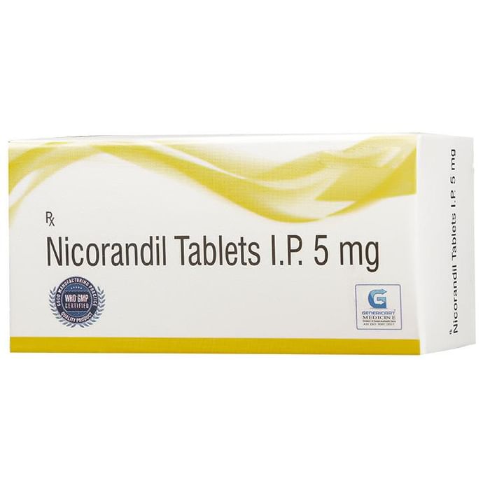 Genericart Nicorandil 5mg Tablet