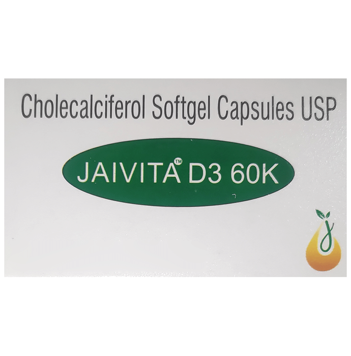Jaivita D3 60K Softgel Capsule