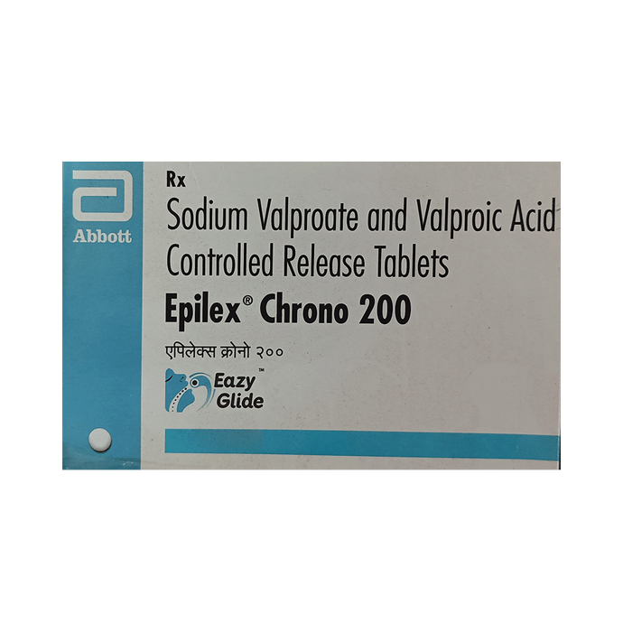 Epilex Chrono 200 Tablet CR Eazy Glide