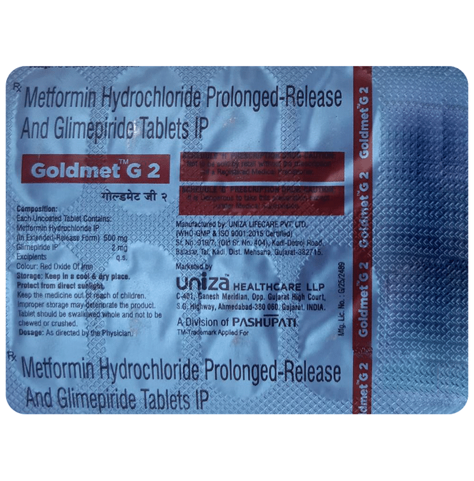 Goldmet G 2 Tablet PR
