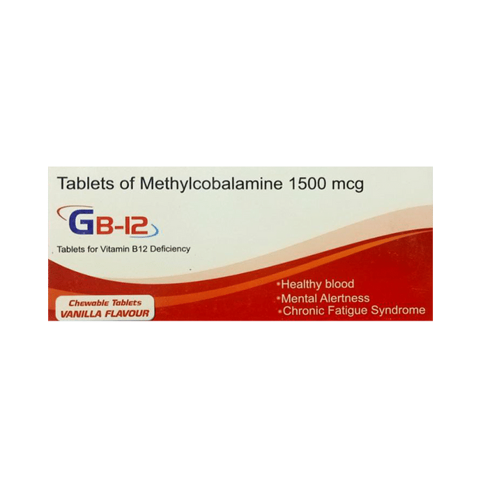 GB 12 Chewable Tablet