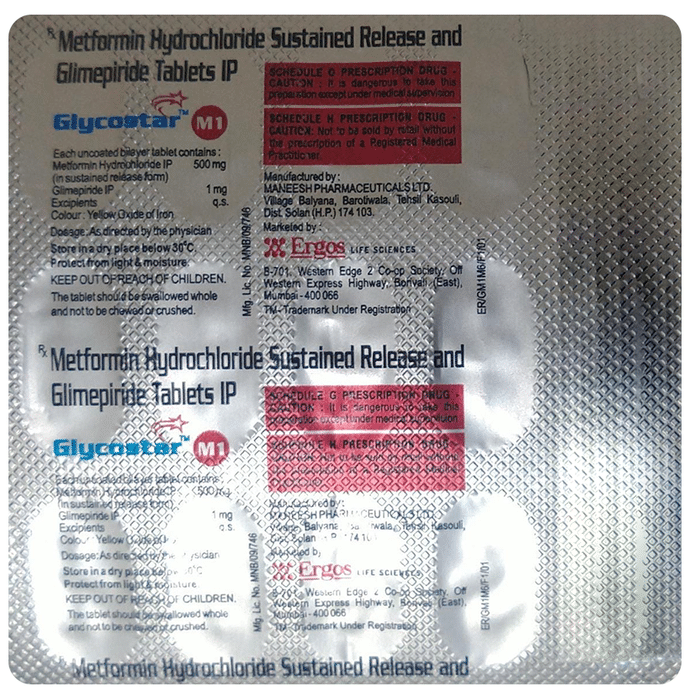 Glycostar M 1 Tablet SR
