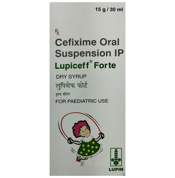 Lupicef Forte 100mg Dry Syrup