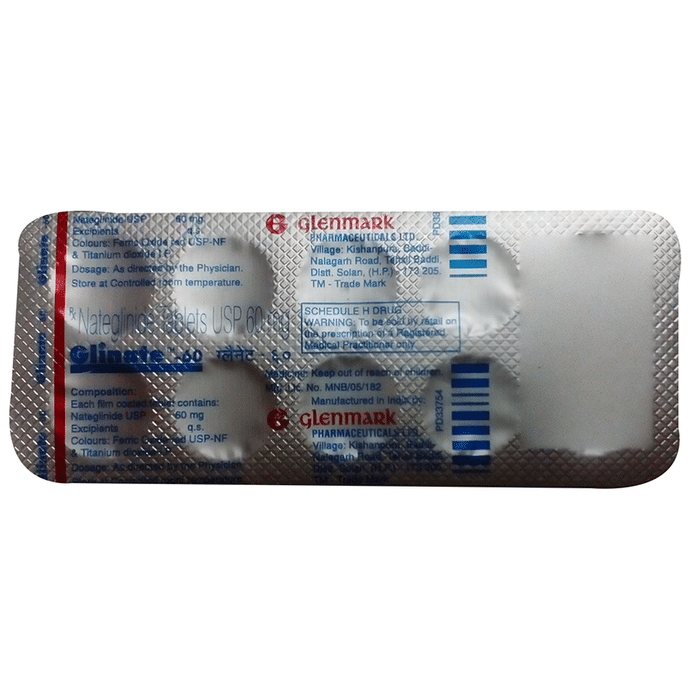 Glinate 60 Tablet