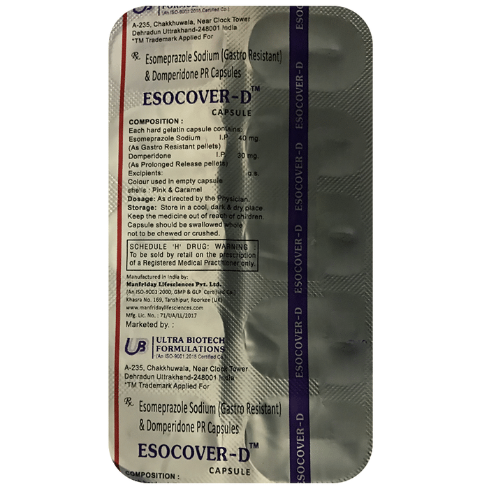 Esocover-D Capsule SR