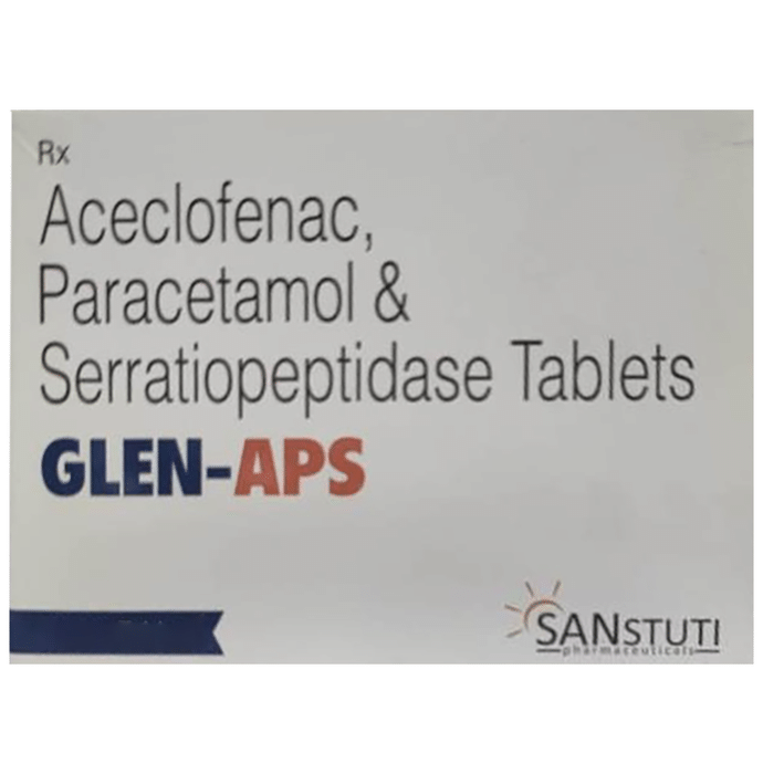 Glen Aps 100mg/325mg/15mg Tablet
