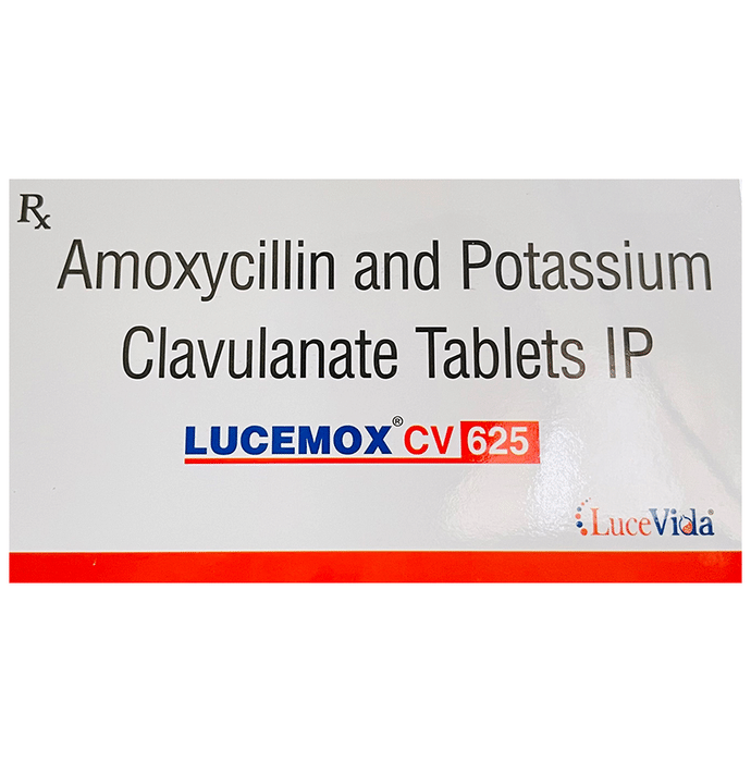 Lucemox CV 625 Tablet