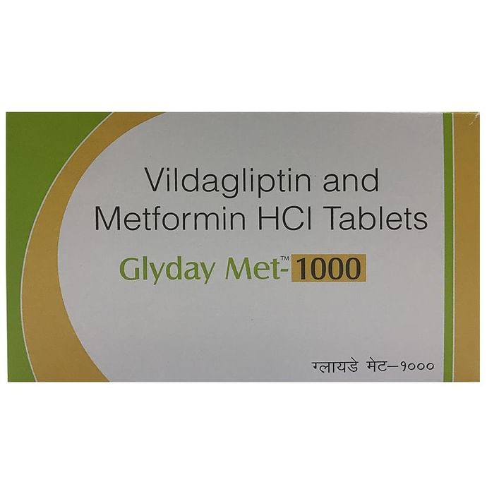 Glyday Met 1000 Tablet
