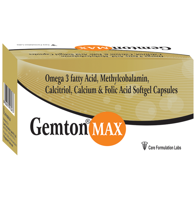 Gemton Max Softgel Capsule