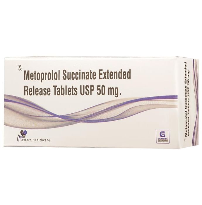 Genericart Metoprolol Succinate 50mg Tablet ER
