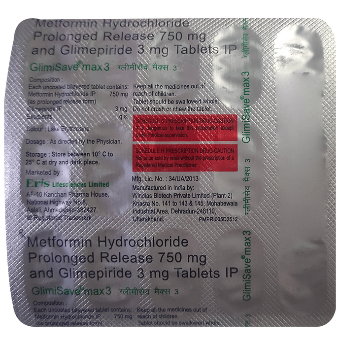 Glimisave Max 3 Tablet PR