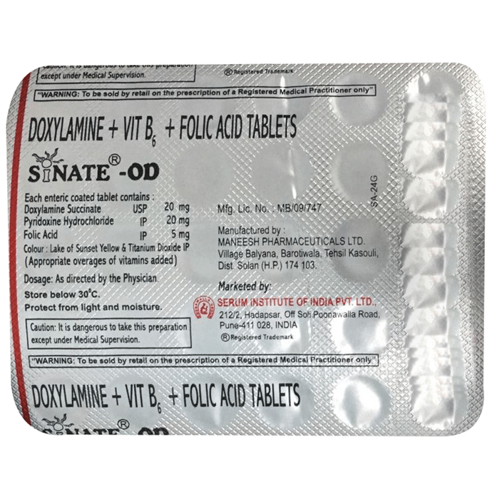 Sinate -OD Tablet