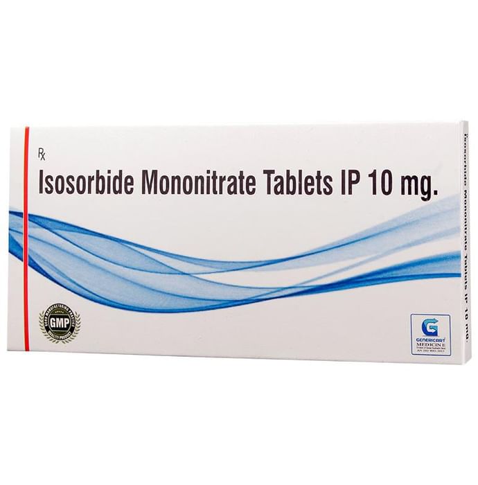 Genericart Isosorbide Mononitrate 10mg Tablet