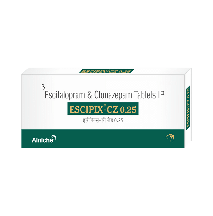 Escipix-CZ 0.25 Tablet