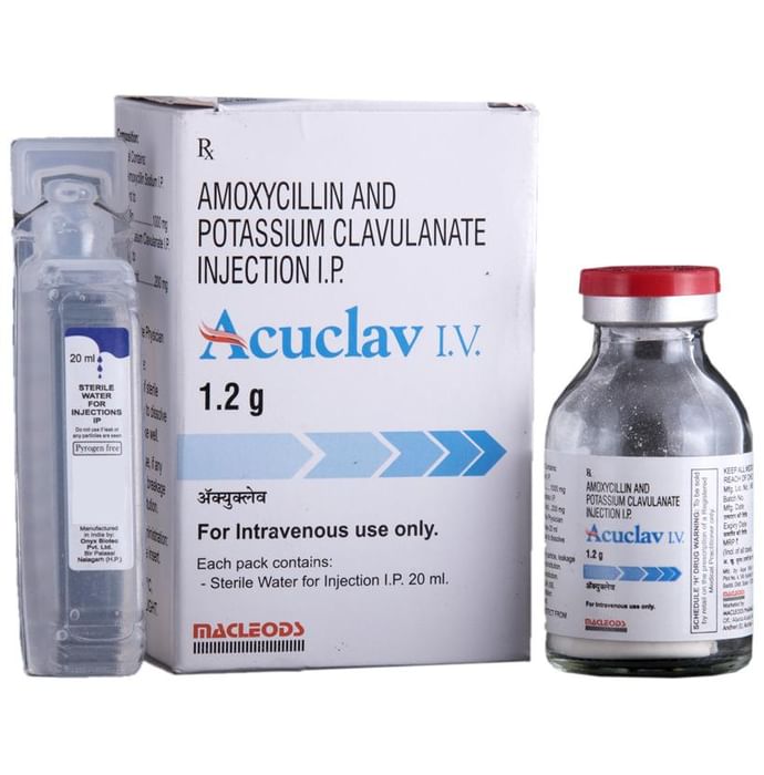 Acuclav IV 1.2gm Injection