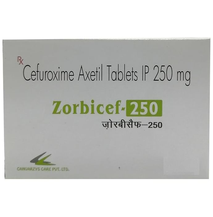 Zorbicef 250 Tablet