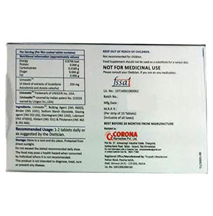 Corvestin 250mg Tablet