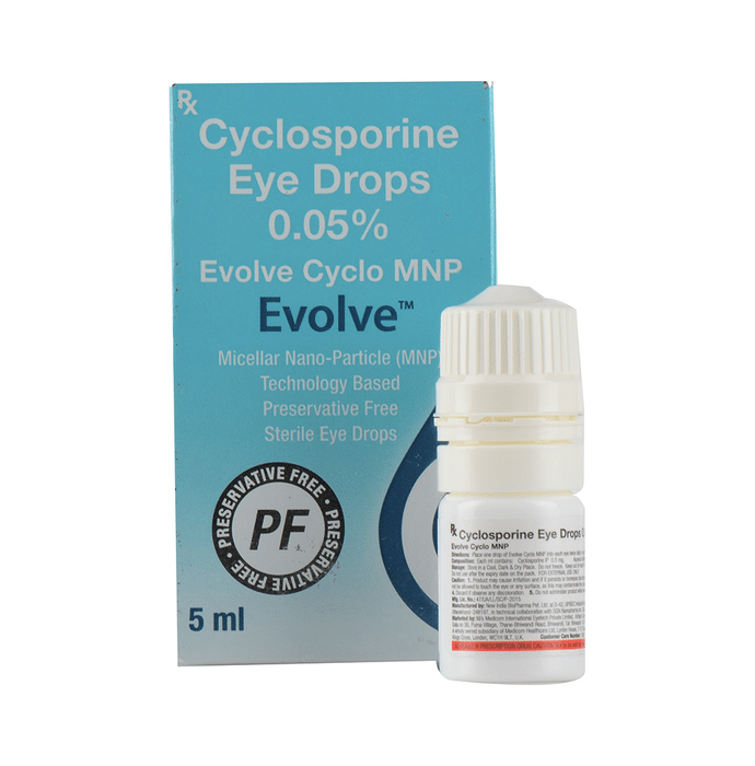 Evolve Cyclo MNP Eye Drop