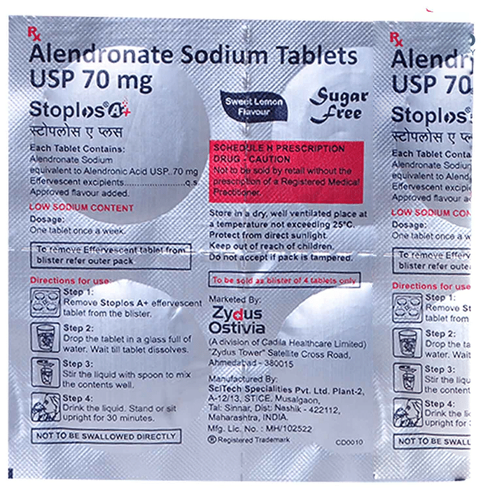 Stoplos A Plus Tablet Lemon