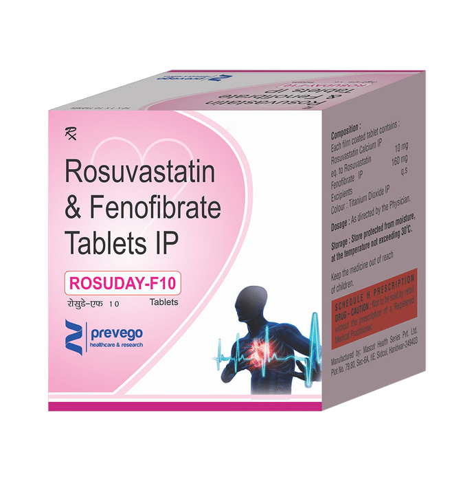 Rosuday-F10 Tablet