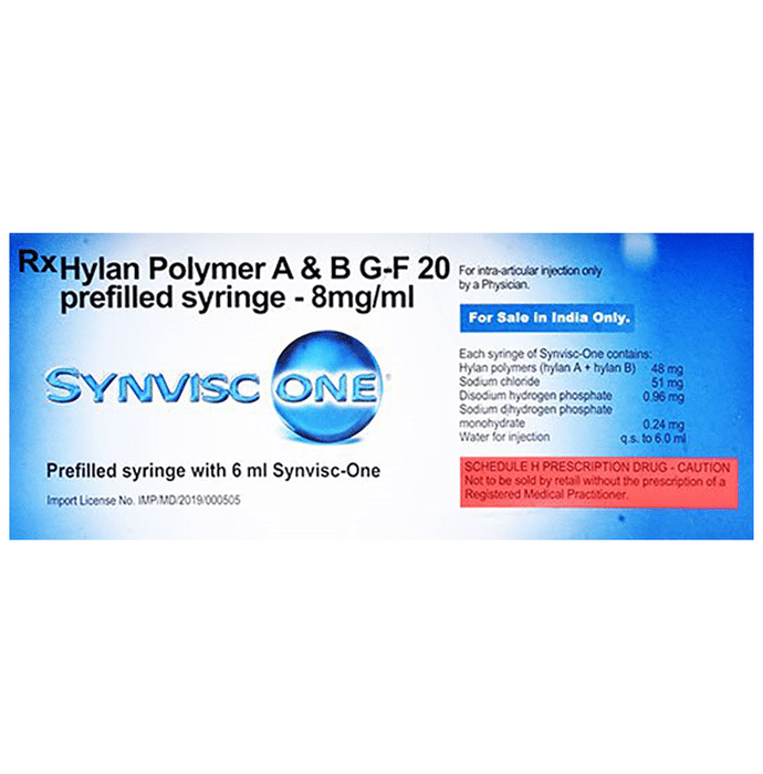 Synvisc Hylan GF 20mg Injection