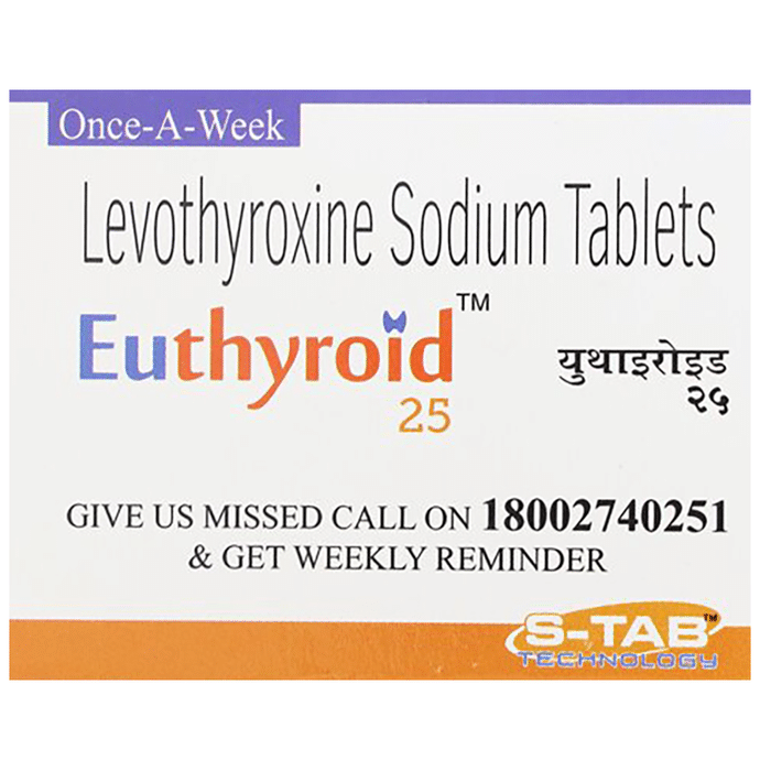Euthyroid 25 Tablet
