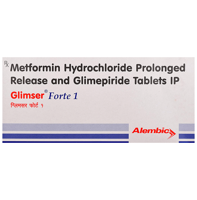 Glimser Forte 1 Tablet PR
