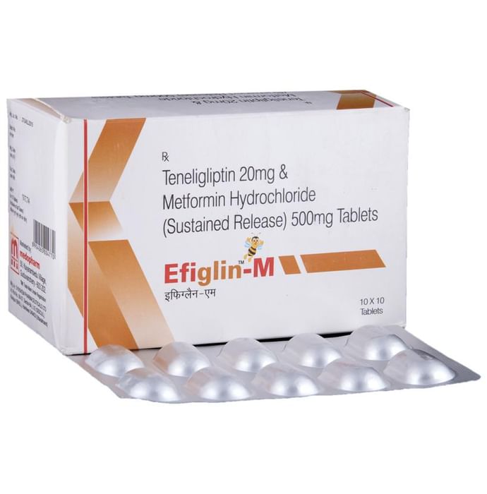 Efiglin-M 500mg/20mg Tablet ER