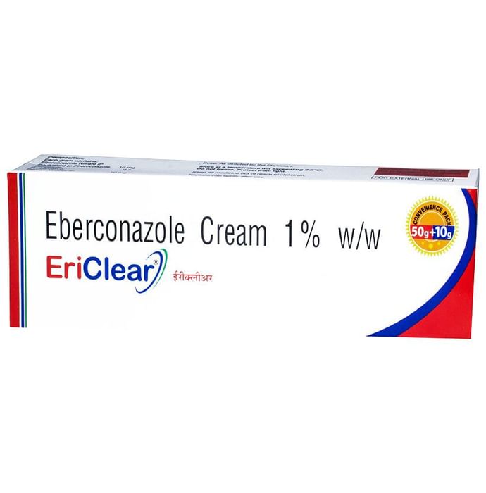 Ericlear Cream (Convenience Pack of 50gm+10gm)