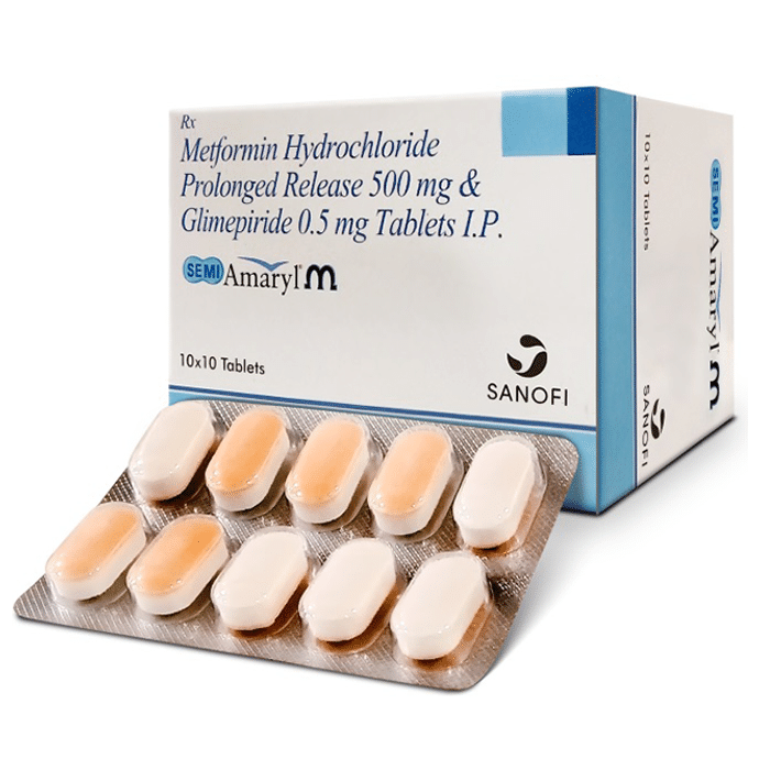 Semi Amaryl M Tablet PR