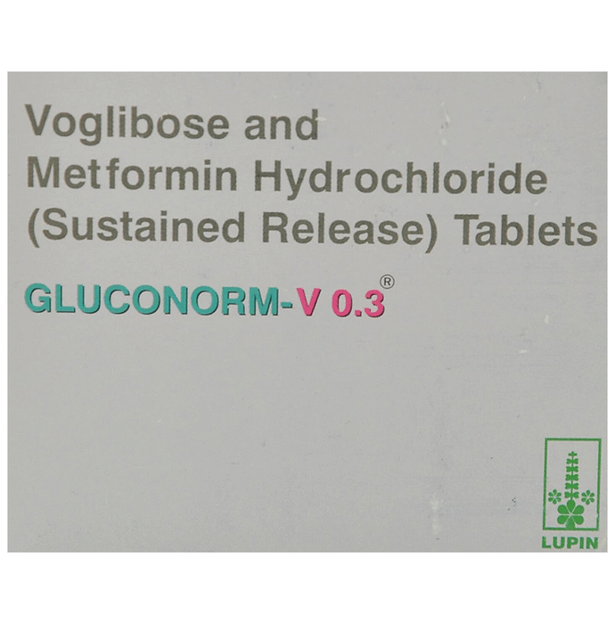 Gluconorm-V 0.3 Tablet SR