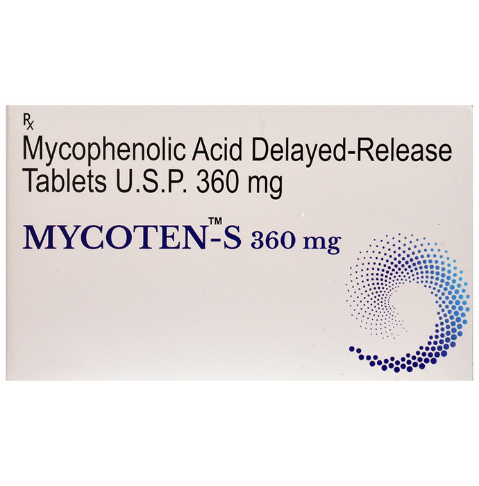Mycoten-S 360mg Tablet DR