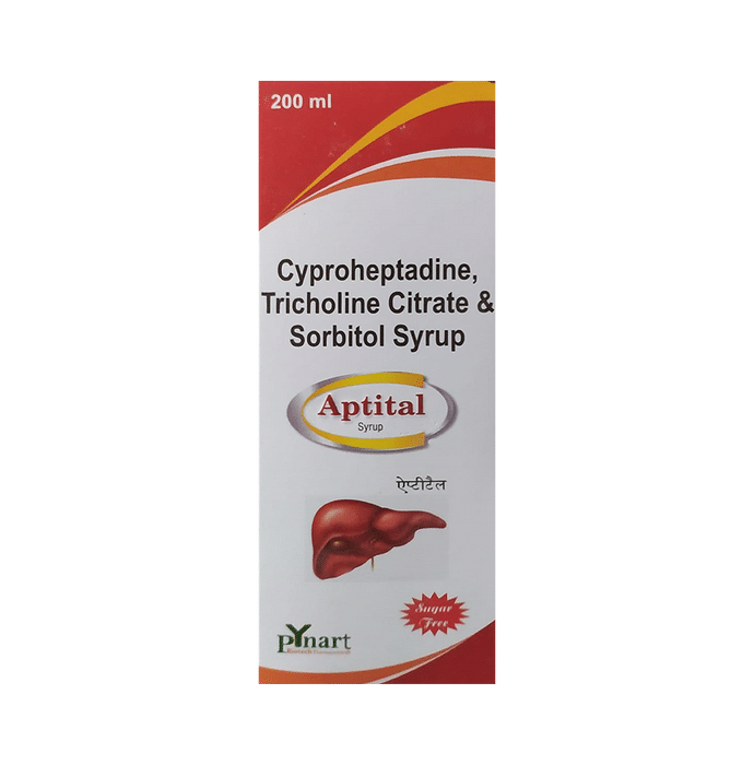 Aptital Syrup Sugar Free