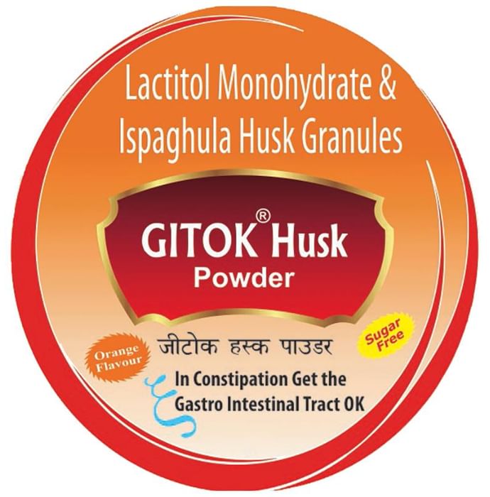 Gitok Husk Powder Orange Sugar Free