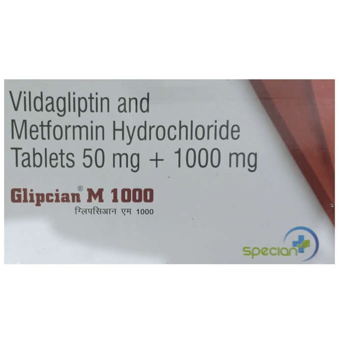 Glipcian M 1000 Tablet