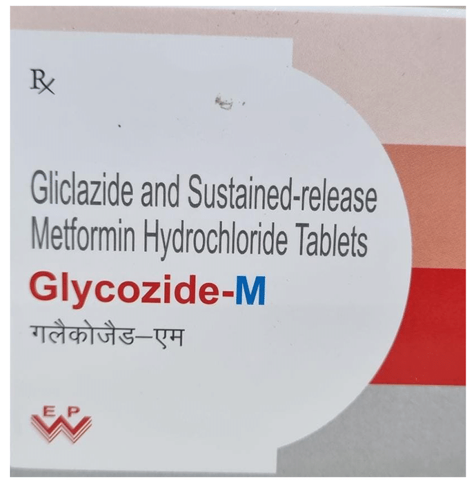Glycozide M 40mg/500mg Tablet SR